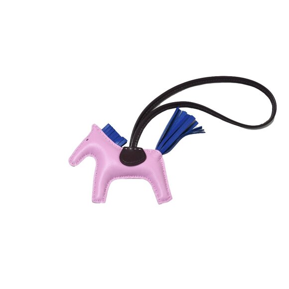 Hermes Rodeo PM Pink Blue Brown